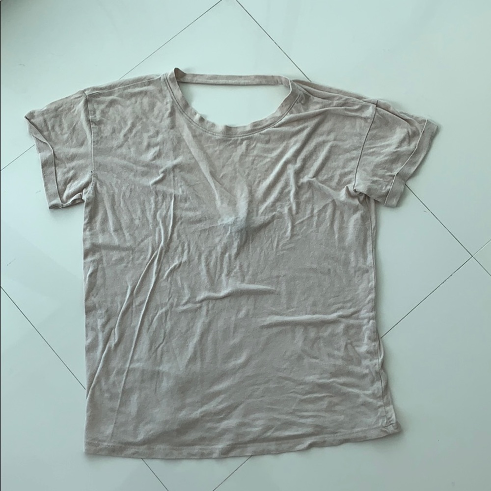 Tan Forever 21 t shirt